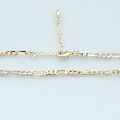 Gold Oval Chain,18K Gold Filled Oval for Necklace Bracelet DIY Jewelry Making Supply