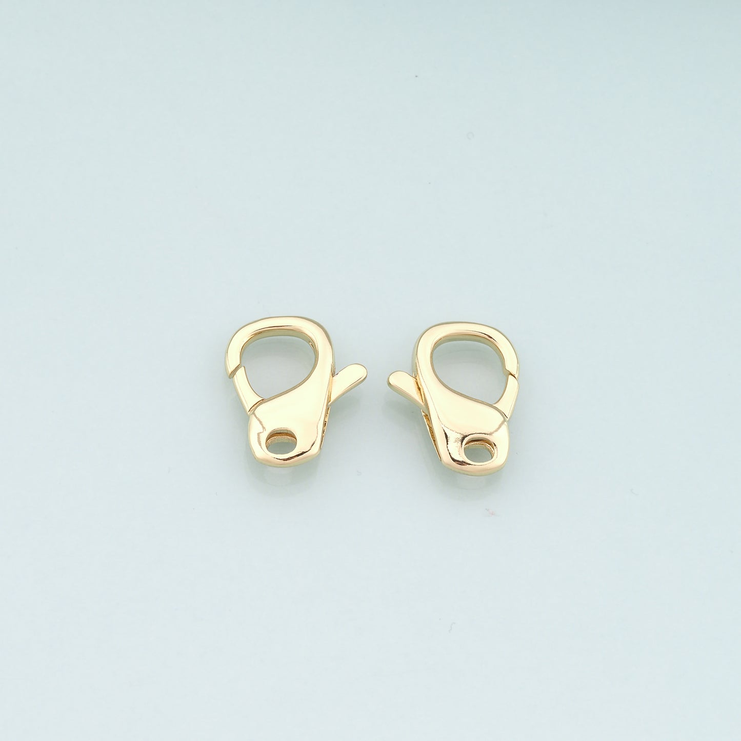 Gold Clasp,18K Gold Filled Lobster Clasp Gold Lobster Claw for DIY Jewelry Finding Necklace Bracelet