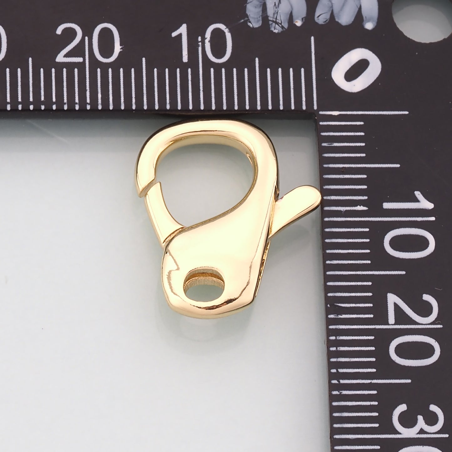 Gold Clasp,18K Gold Filled Lobster Clasp Gold Lobster Claw for DIY Jewelry Finding Necklace Bracelet