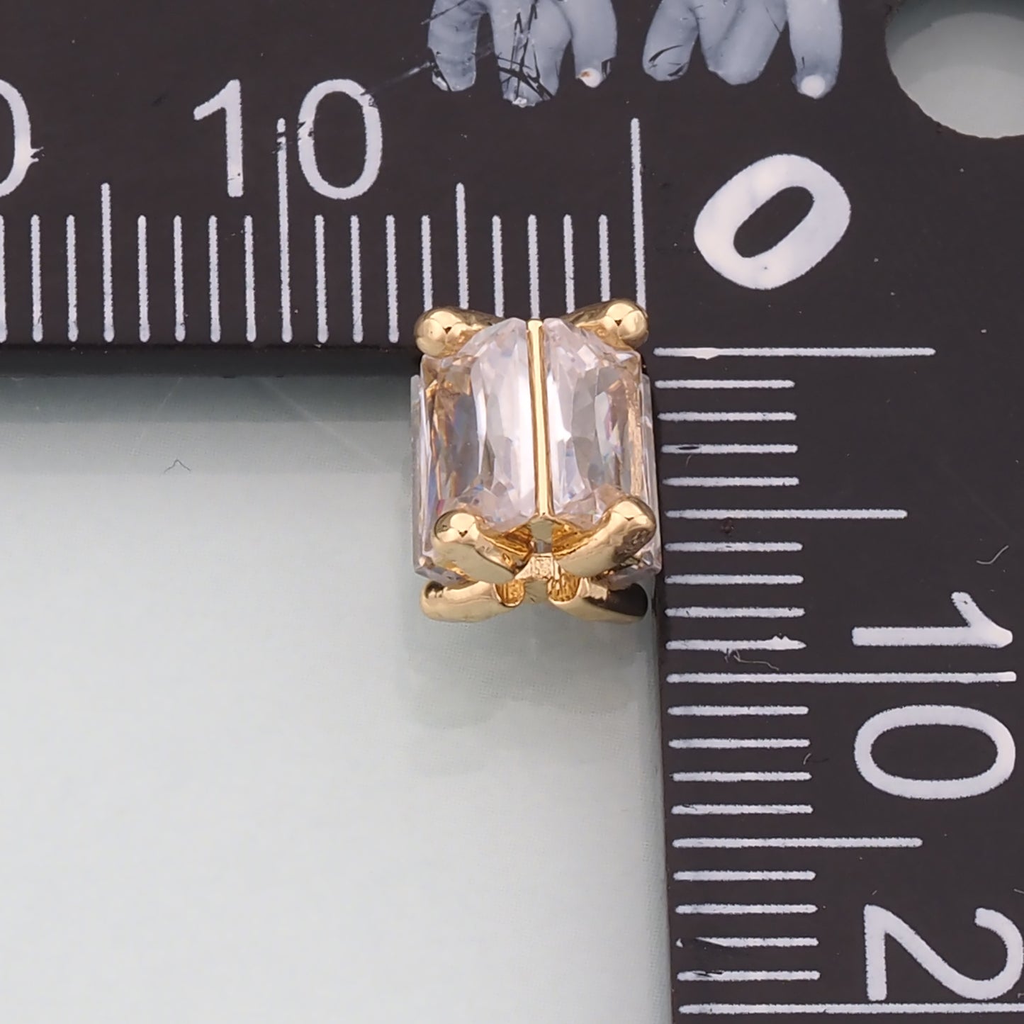 Gold Tube Bead Charms,18K Gold Filled Tube spacer beads Bracelet Necklace for DIY Jewelry Making Supply