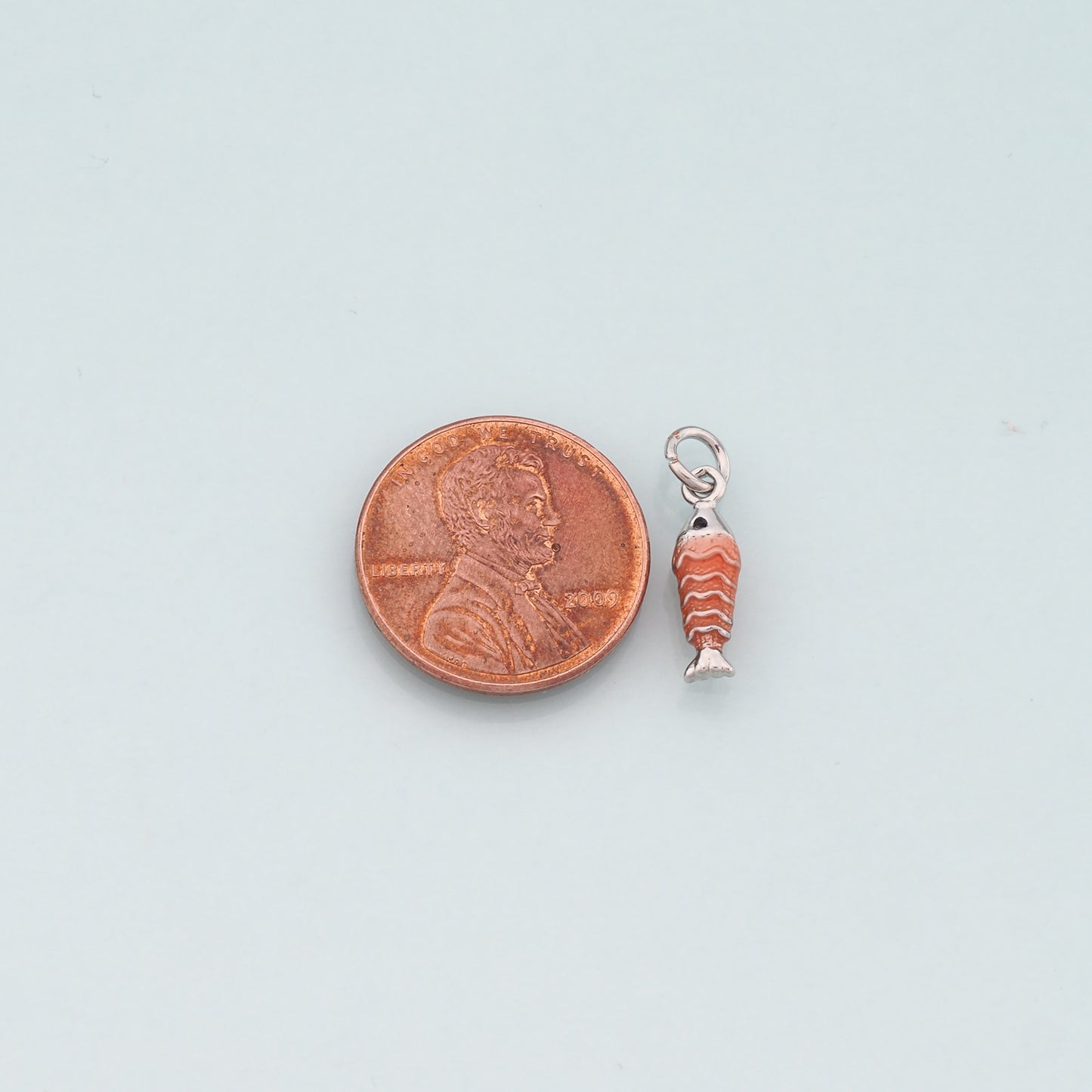 Gold Fish Charms,18K Gold Filled Fish Pendant,Enamel Ocean Charm Bracelet Necklace for DIY Jewelry Making Supply