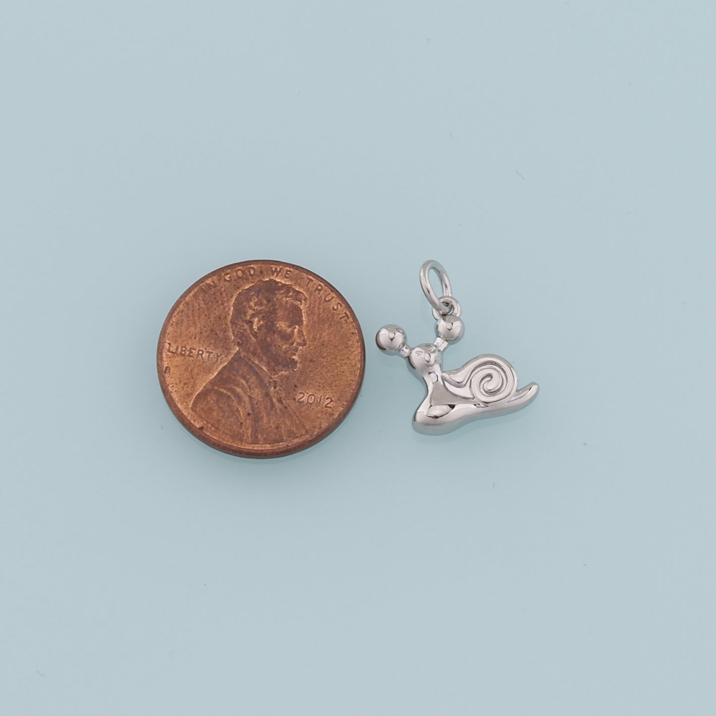 Gold Snails Charms,18K Gold Filled Snails Pendant,Snails Charm Bracelet Necklace for DIY Jewelry Making Supply