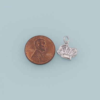 Gold Baseball Glove Charms,18K Gold Filled Baseball Pendant,Baseball Cap Charm Bracelet Necklace for DIY Jewelry Making Supply