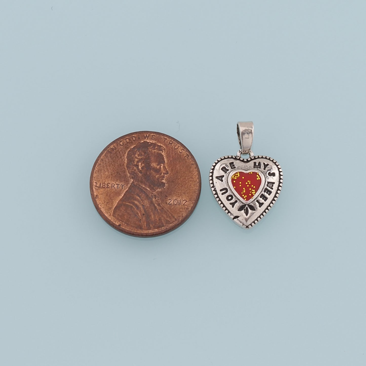 Gold Heart Charms,18K Gold Filled Heart Pendant,Enamel Heart Charm Bracelet Necklace for DIY Jewelry Making Supply