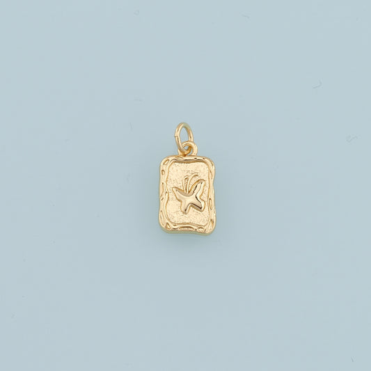 18K Gold Filled Butterfly Pendant,Dainty Butterfly Charm Bracelet Necklace for DIY Jewelry Making Supply