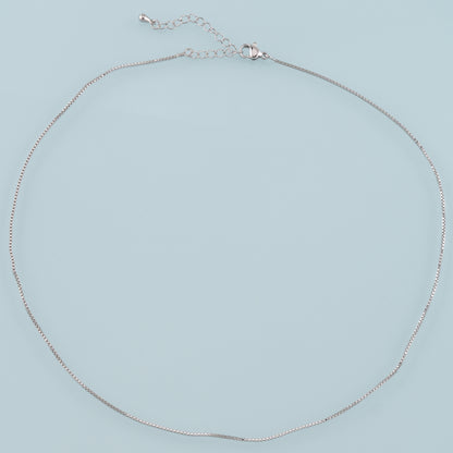 Gold Box Chain,18K Gold Filled Box for Necklace Bracelet DIY Jewelry Making Supply