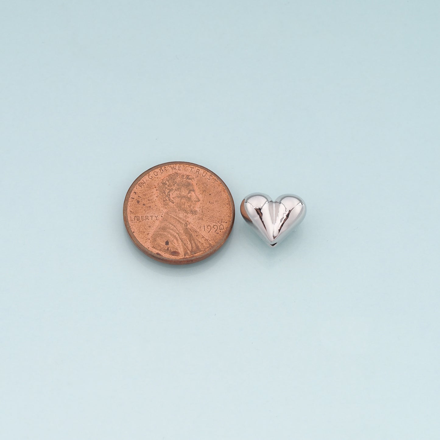 Gold Heart Beads Charms,18K Gold Filled Heart Spacer beads Bracelet Necklace for DIY Jewelry Making Supply