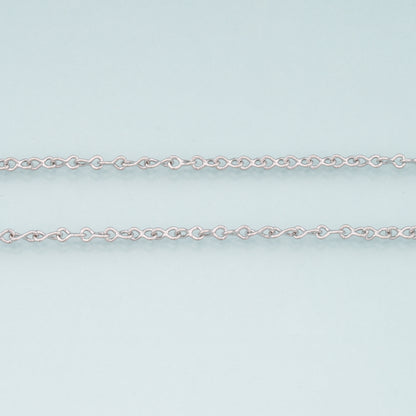 Gold Knot Chain,18K Gold Filled Oval Chain for Necklace Bracelet DIY Jewelry Making Supply