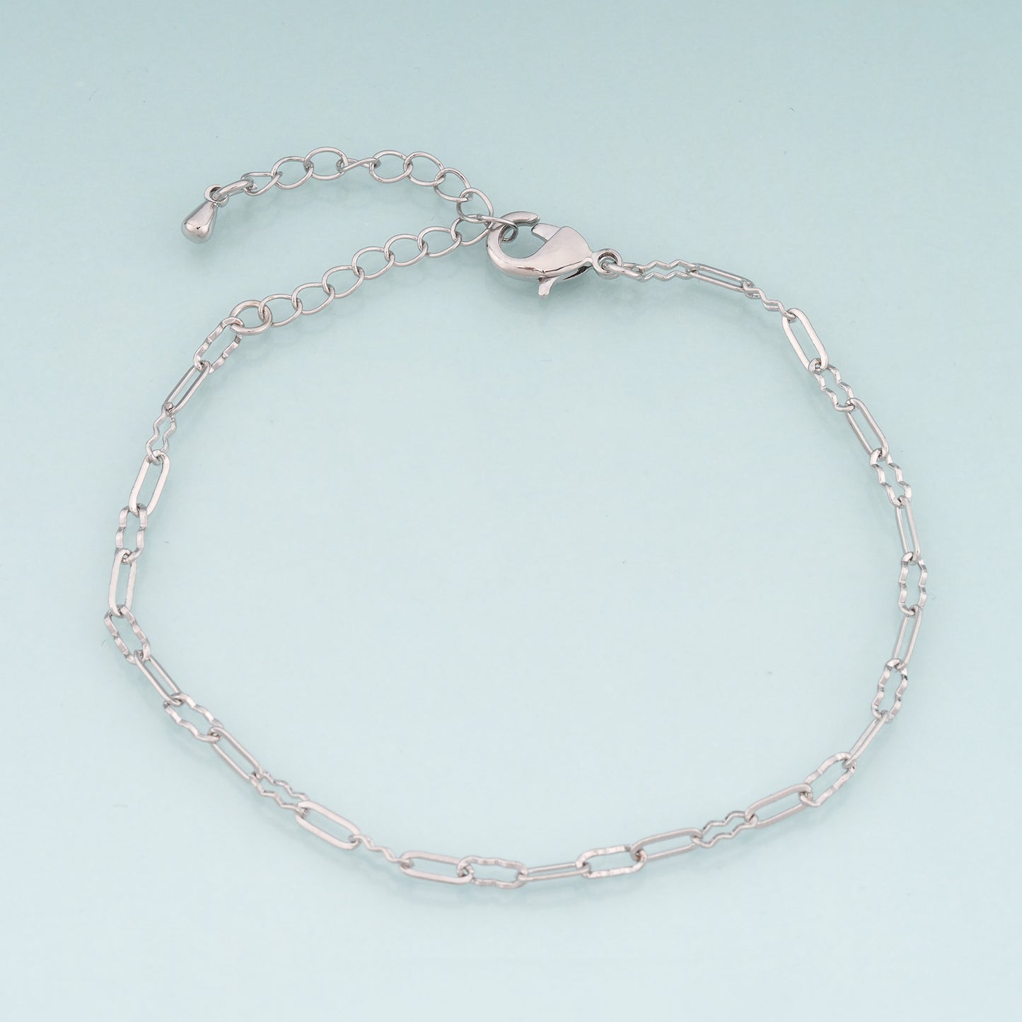 Gold Adjustable Chain,18K Gold Filled Oval Bracelet,Semi Finished Bracelets,Bracelets for Jewelry Making