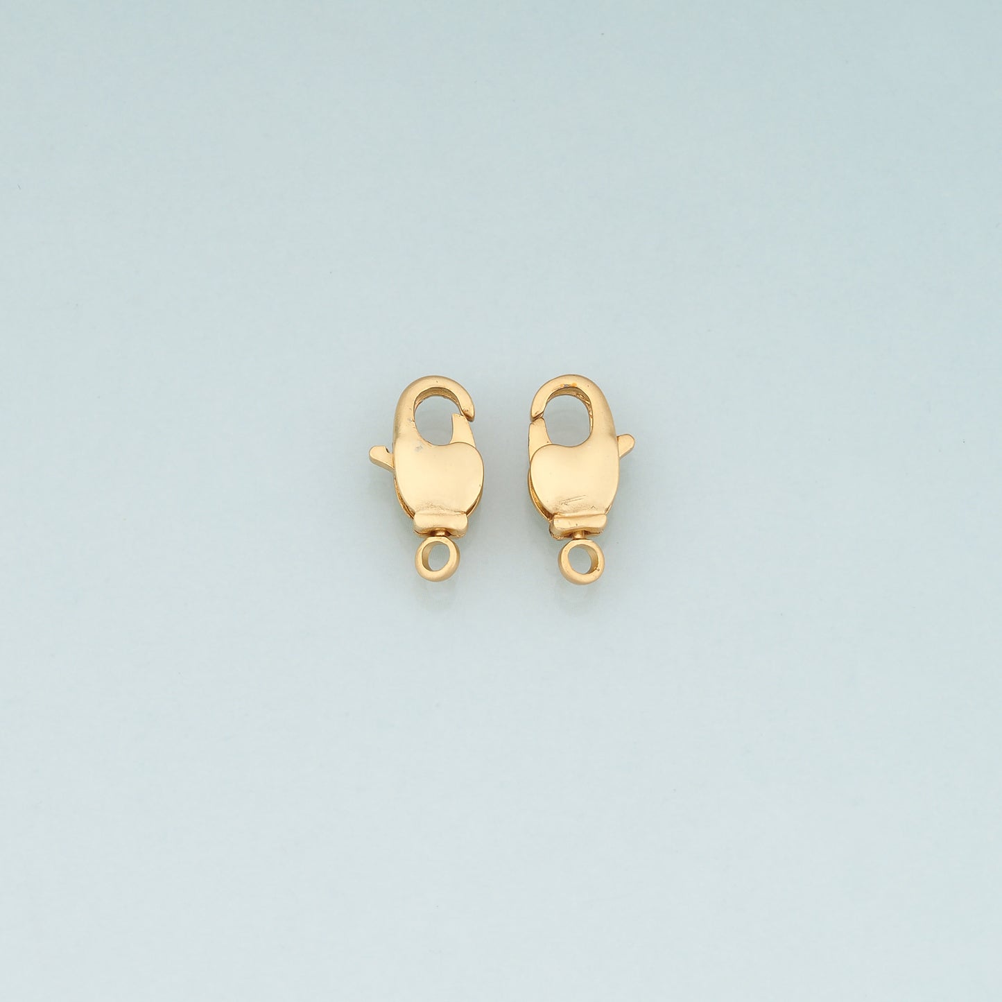 Gold Clasp,18K Gold Filled Lobster Clasp Gold Lobster Claw for DIY Jewelry Finding Necklace Bracelet