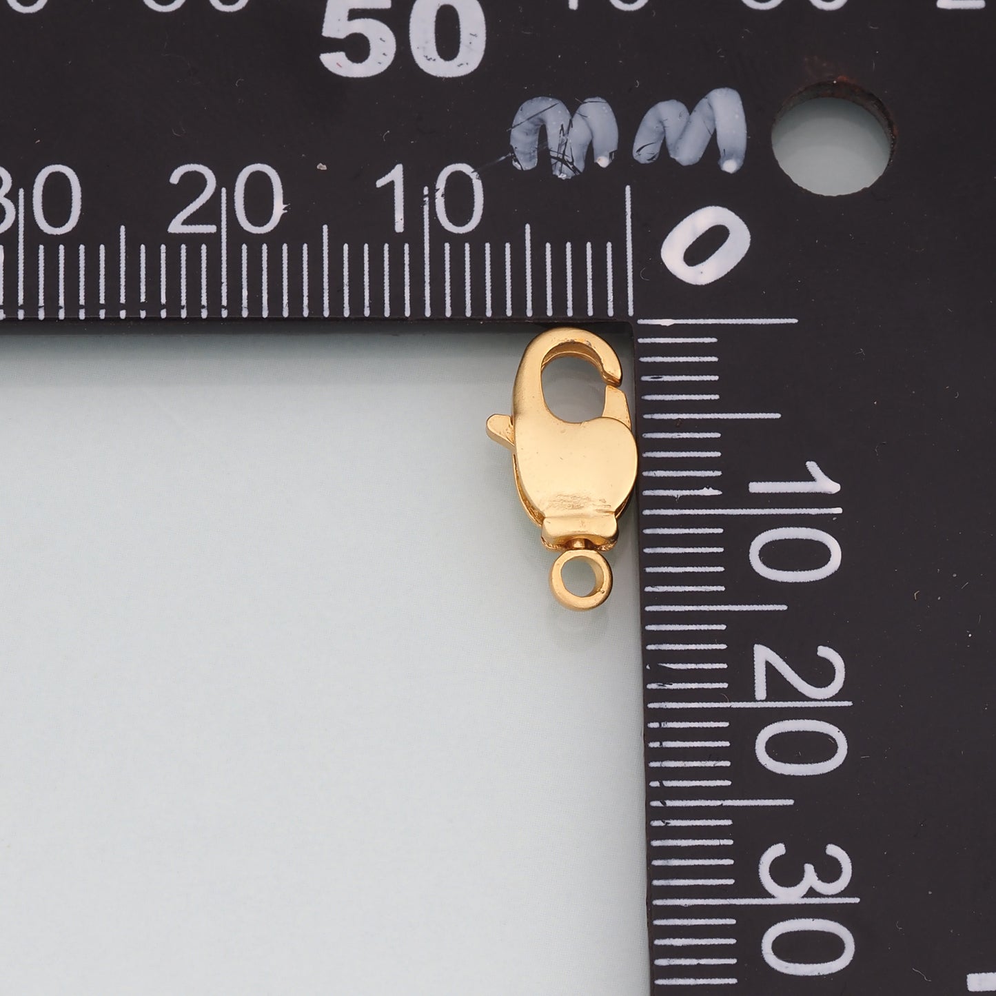 Gold Clasp,18K Gold Filled Lobster Clasp Gold Lobster Claw for DIY Jewelry Finding Necklace Bracelet