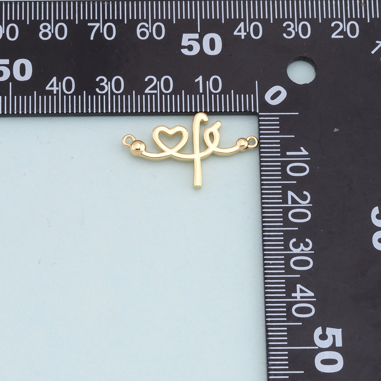 Gold stethoscope Charms,18K Gold Filled stethoscope Pendant,stethoscope Charm Bracelet Necklace for DIY Jewelry Making Supply