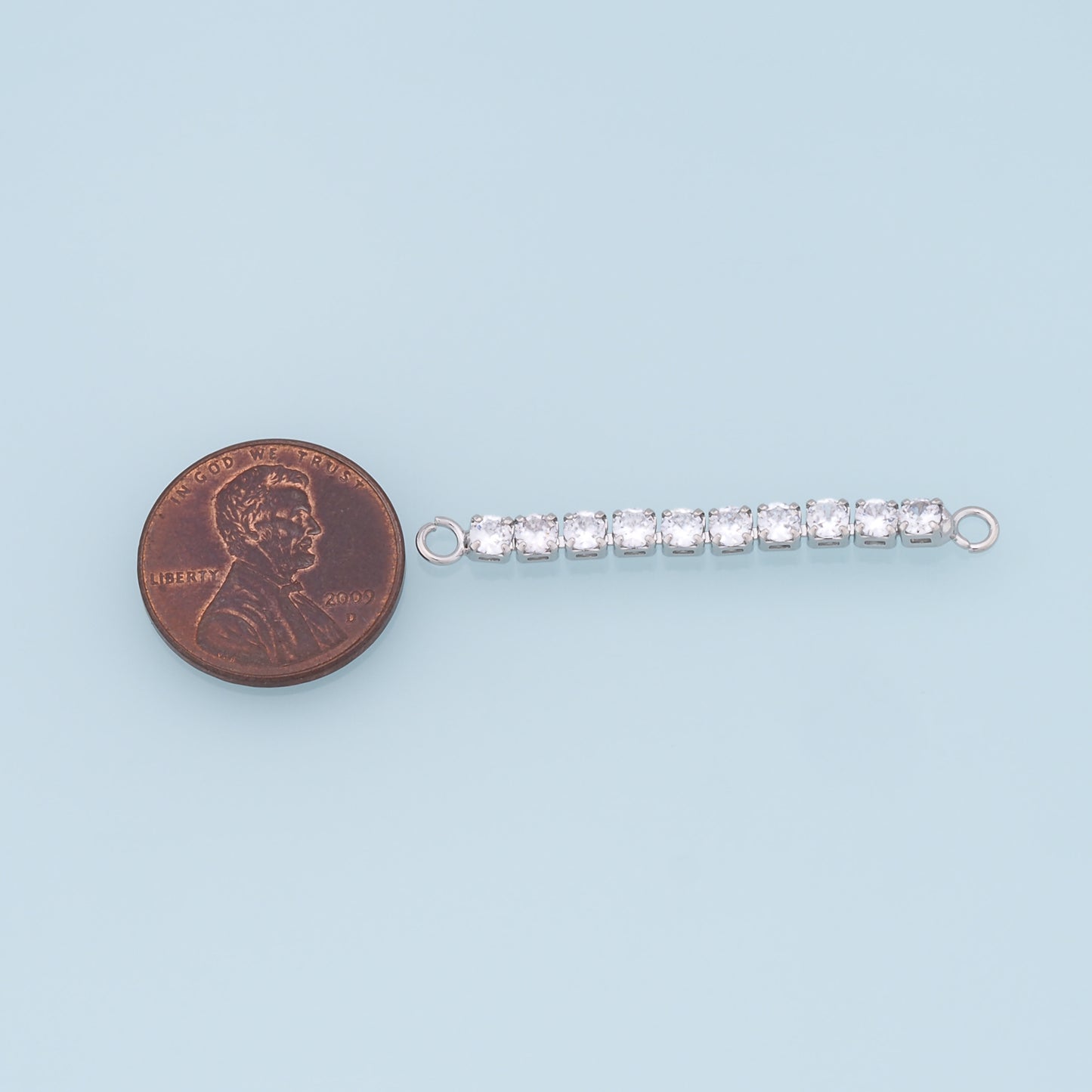 Gold Round strip Connector Charms,18K Gold Filled Round Pendant,Round Charm Bracelet Necklace for DIY Jewelry Making Supply