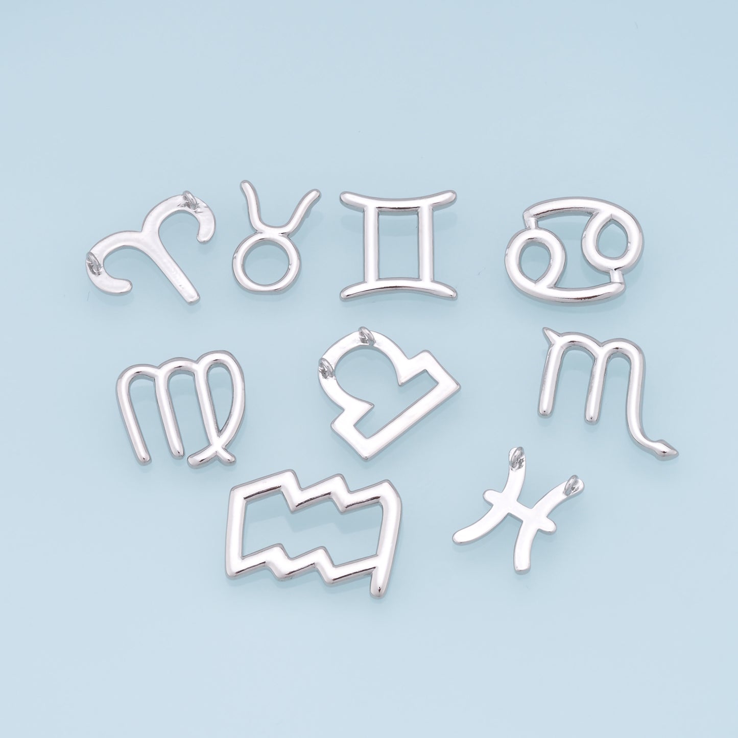 18K Gold Filled Zodiac Constellation Charms,Zodiac Symbol,Horoscope Charm,Gold Astrological Zodiac Sign Minimalist Jewelry