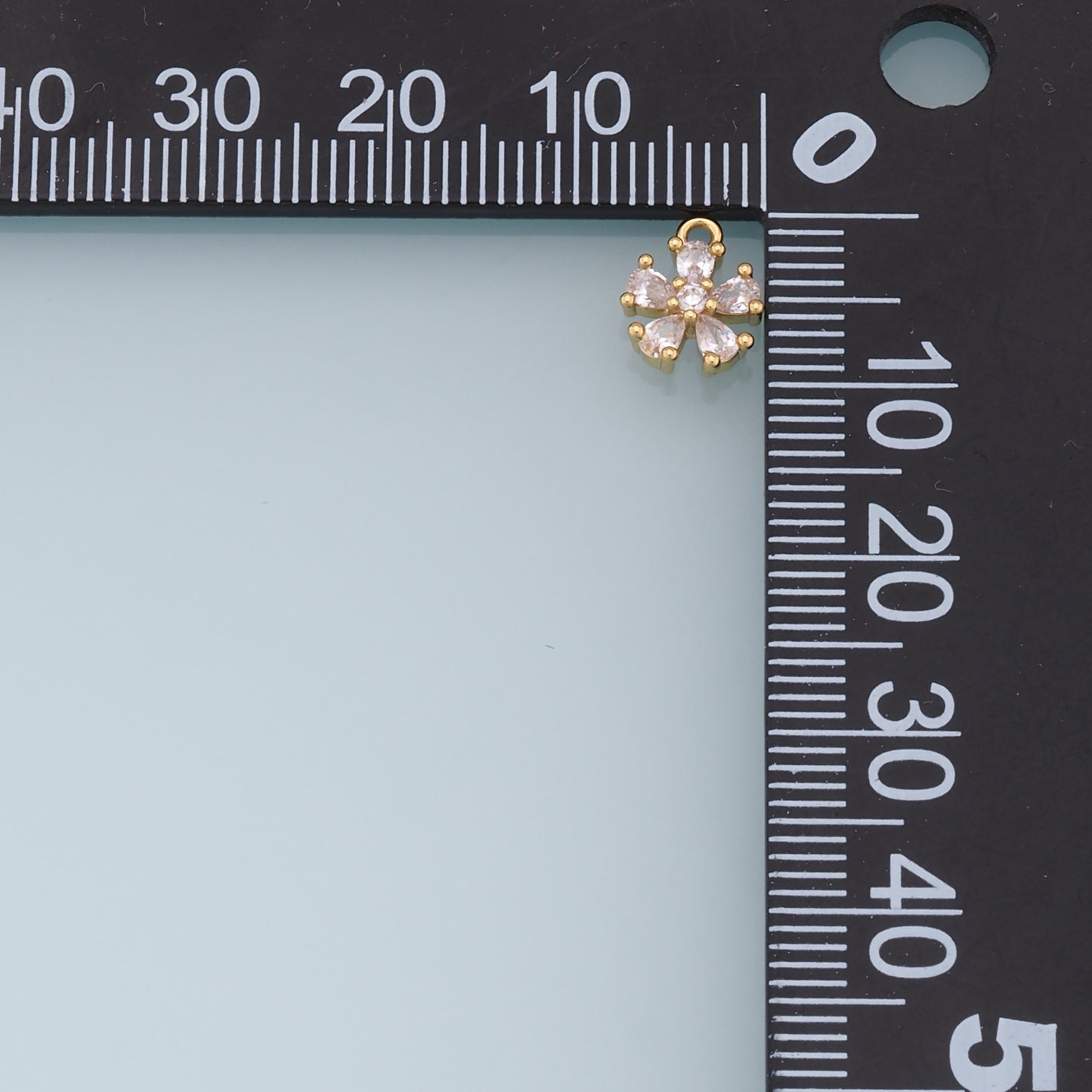 18K Gold Filled Star Pendant,CZ Star Charm Bracelet Necklace for DIY Jewelry Making Supply