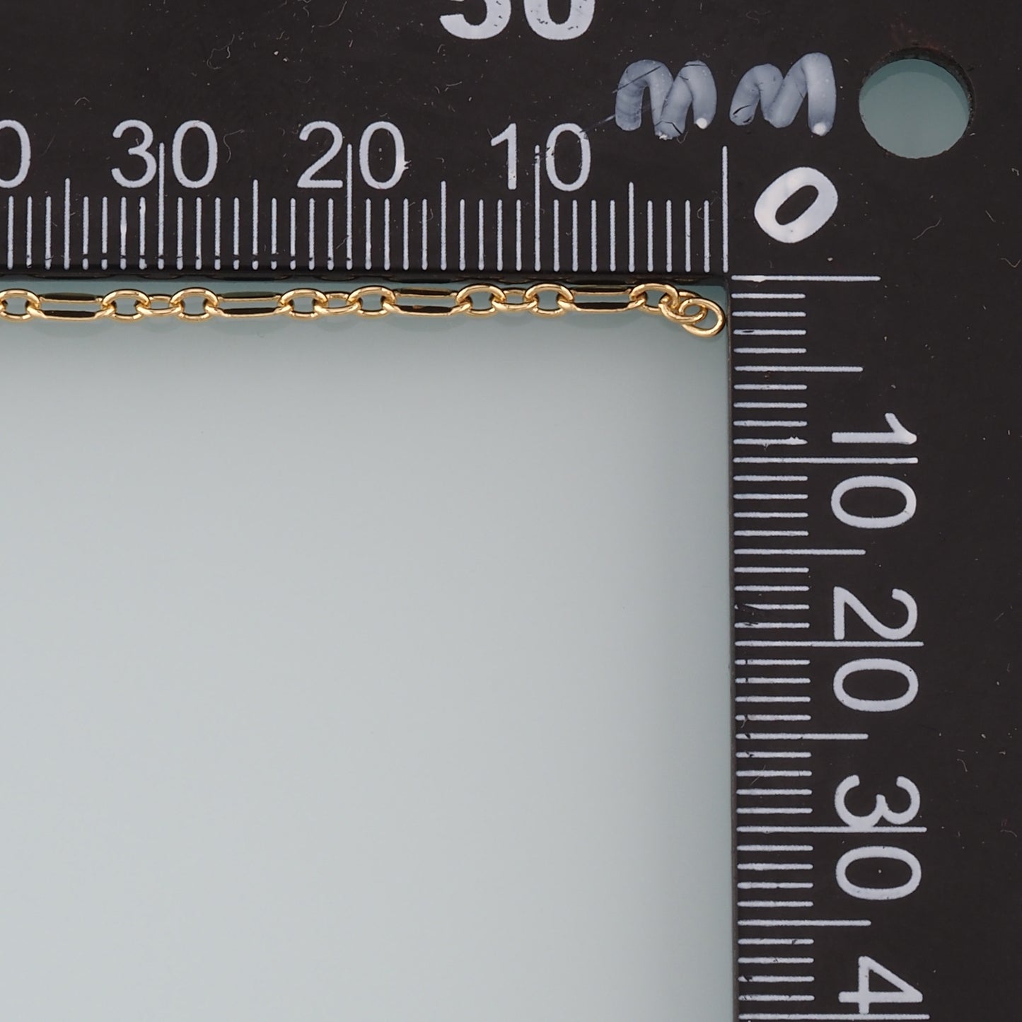 Gold Paper Clip Chain,18K Gold Filled Oval Chain for Necklace Bracelet DIY Jewelry Making Supply
