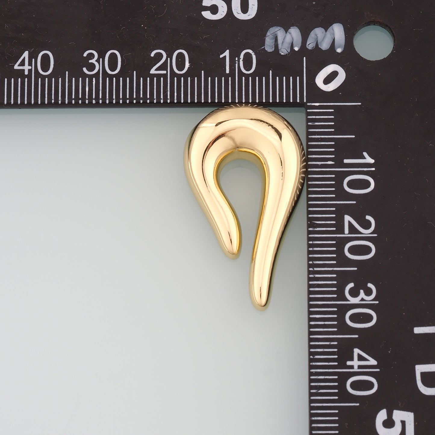 18K Gold Filled Geometry Pendant,Geometry Charm Bracelet Necklace for DIY Jewelry Making Supply