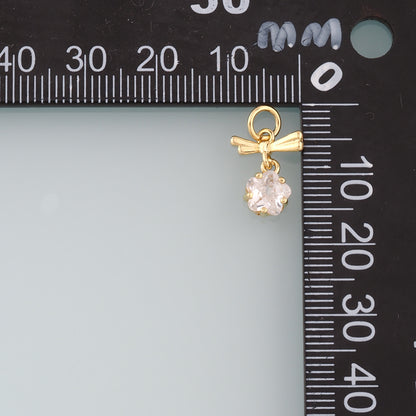 18K Gold Filled Star Pendant,Celestial Charm Bracelet Necklace for DIY Jewelry Making Supply