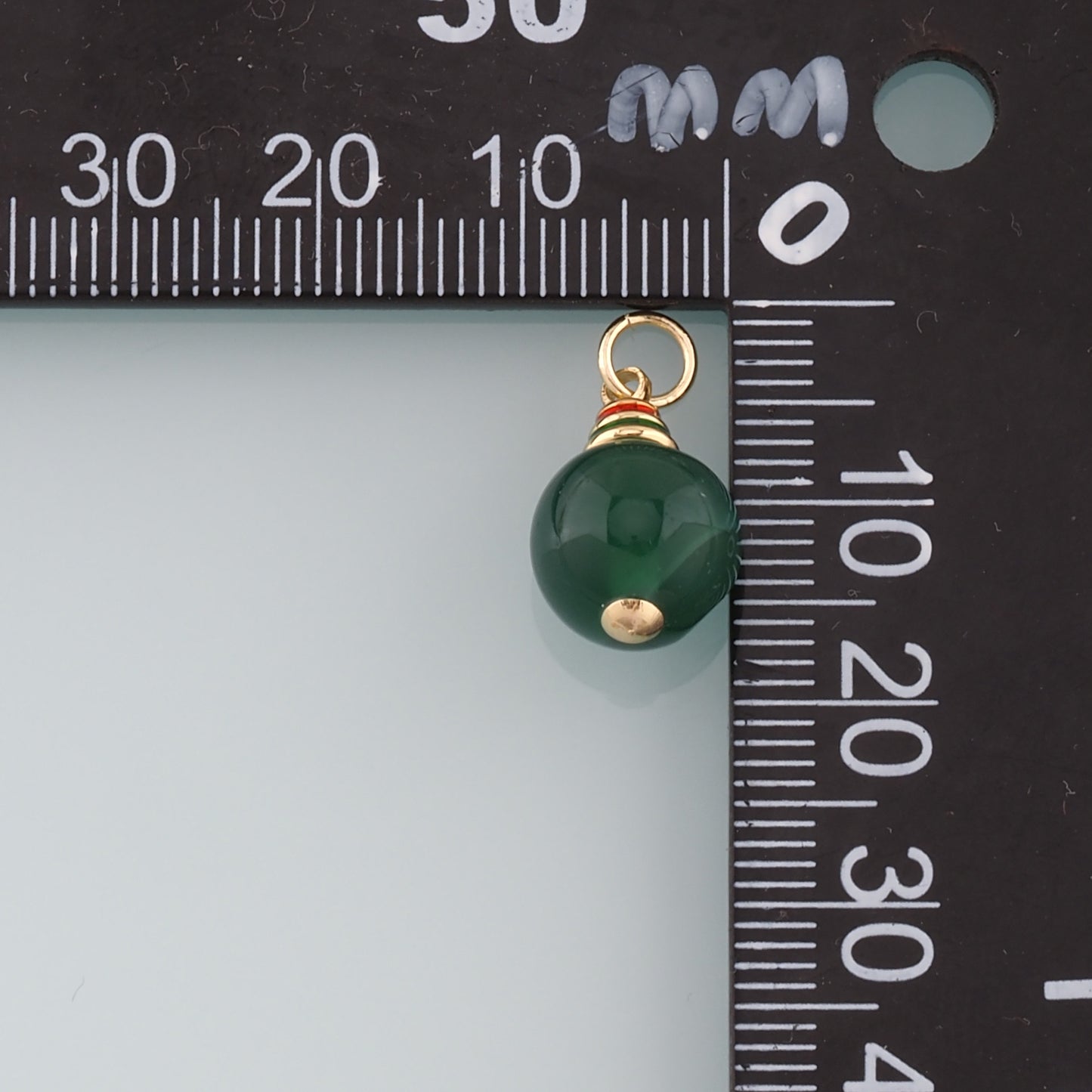 Gold Light Bulb Charms,18K Gold Filled Enamel Light Bulb Charm Bracelet Necklace for DIY Jewelry Making Supply