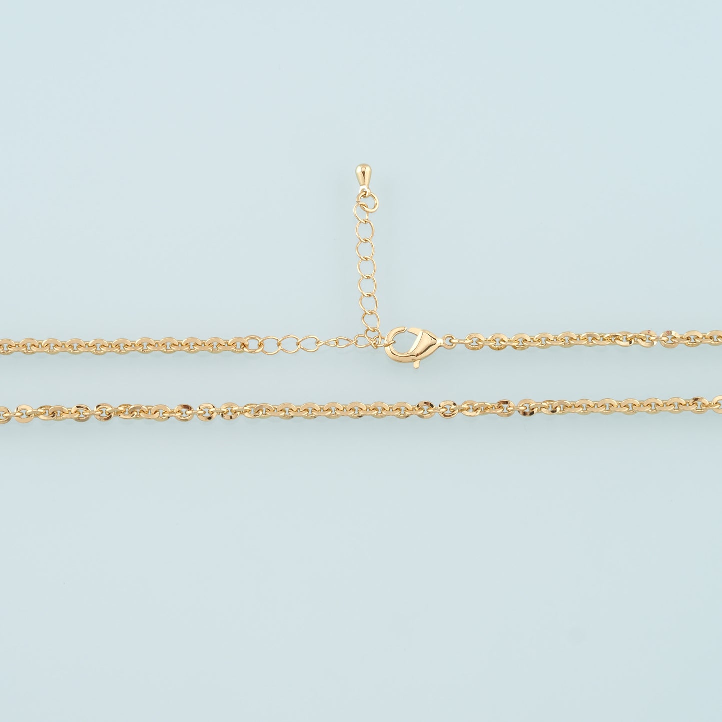 Gold Oval Chain,18K Gold Filled Oval for Necklace Bracelet DIY Jewelry Making Supply