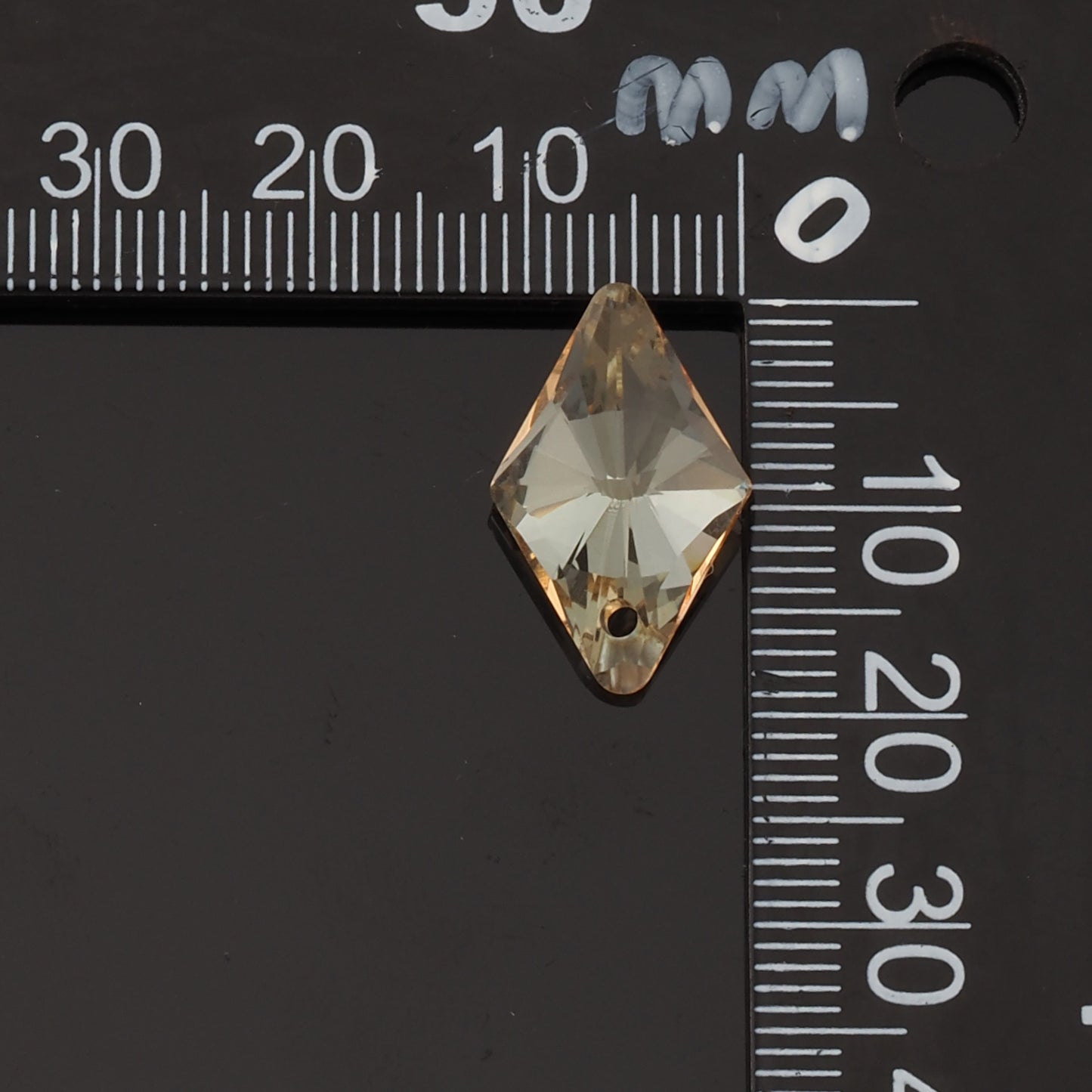1pcs Rhombus Crystal Pendant Crystal AB Rhinestones for DIY Craft Jewelry Making Supply