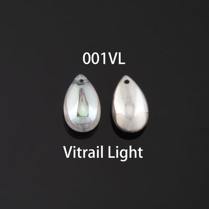 1pcs Teardrop Crystal Pendant Crystal AB Rhinestones for DIY Craft Jewelry Making Supply