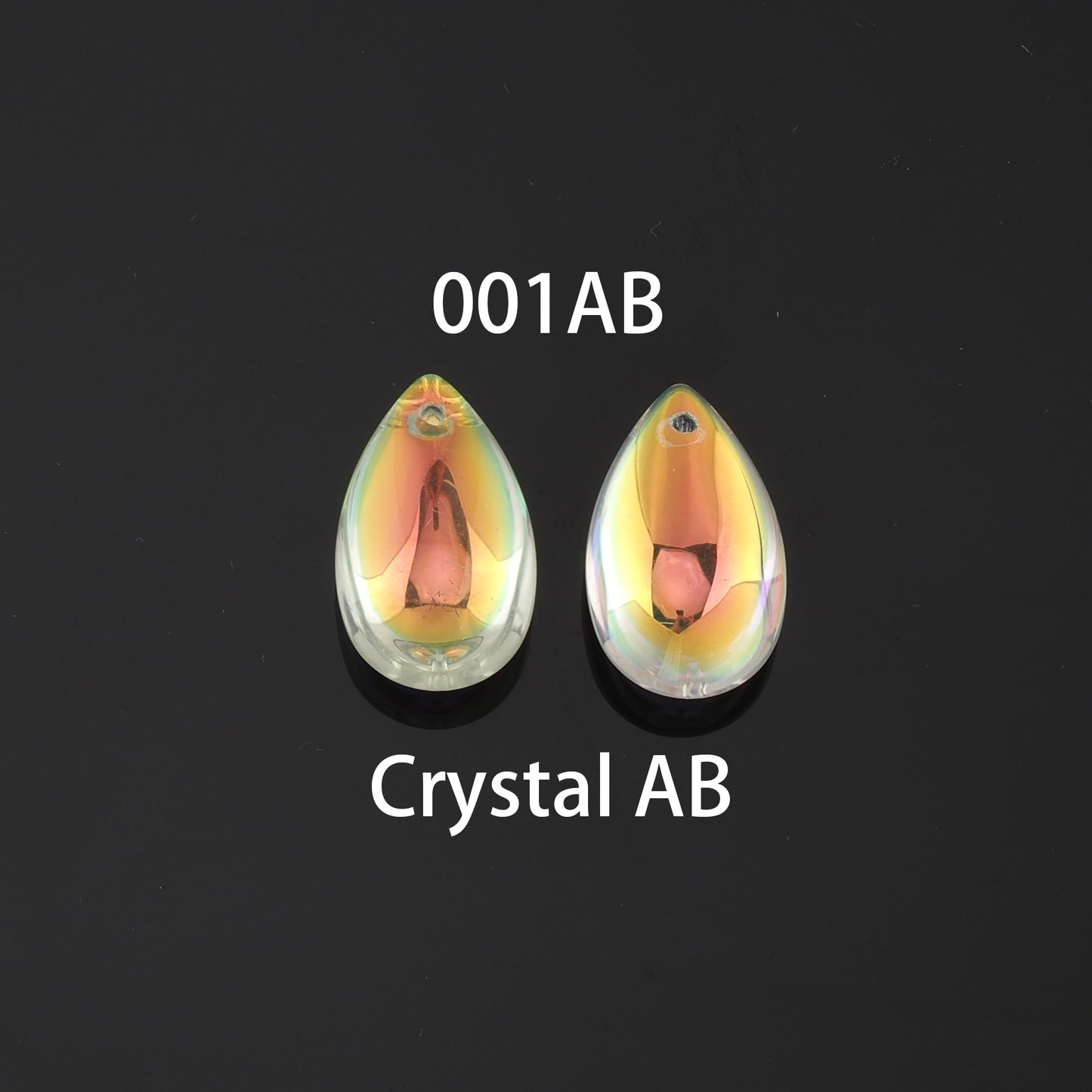 1pcs Teardrop Crystal Pendant Crystal AB Rhinestones for DIY Craft Jewelry Making Supply