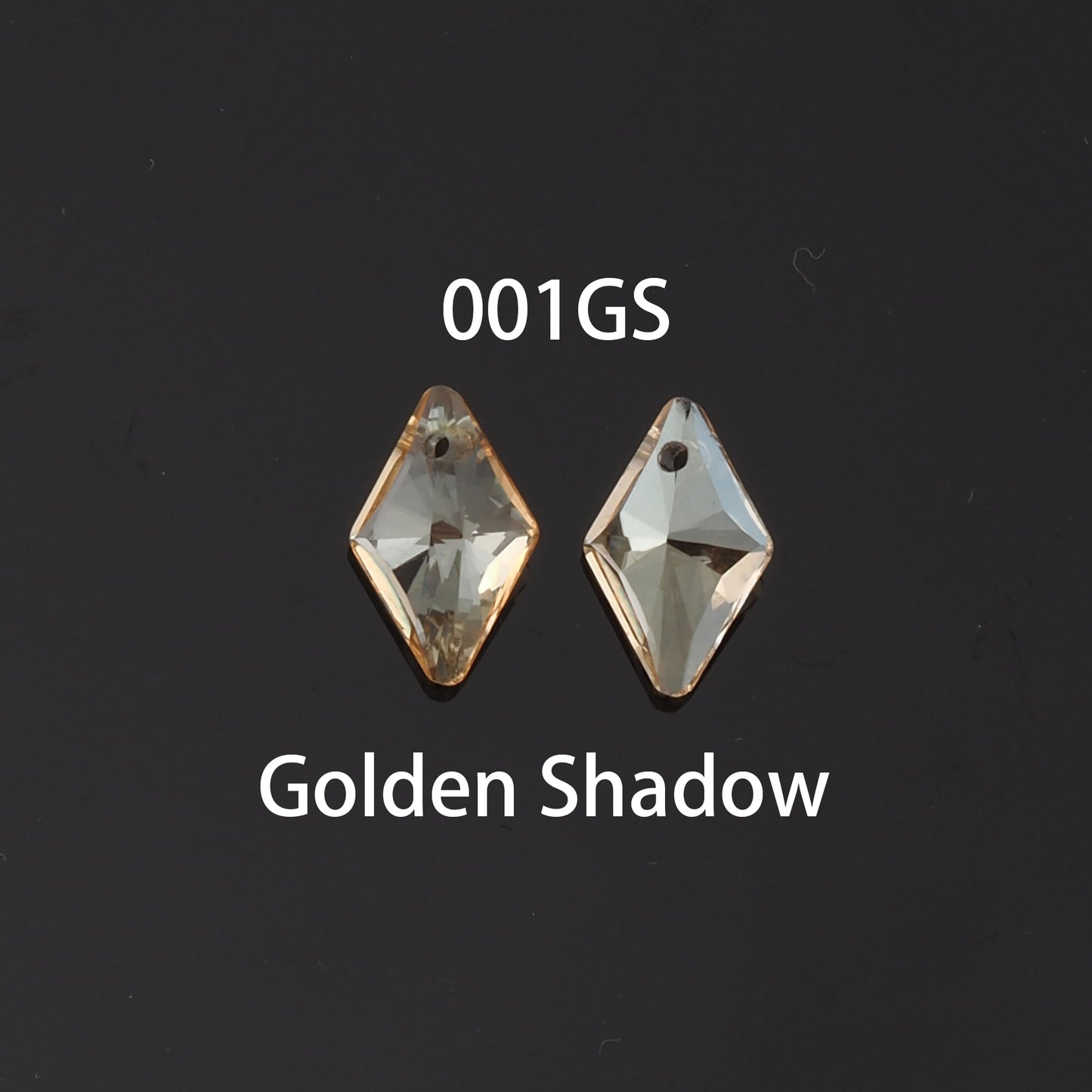 1pcs Rhombus Crystal Pendant Crystal AB Rhinestones for DIY Craft Jewelry Making Supply