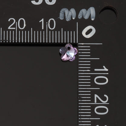 5pcs Flower Crystal Pendant Crystal AB Rhinestones for DIY Craft Jewelry Making Supply