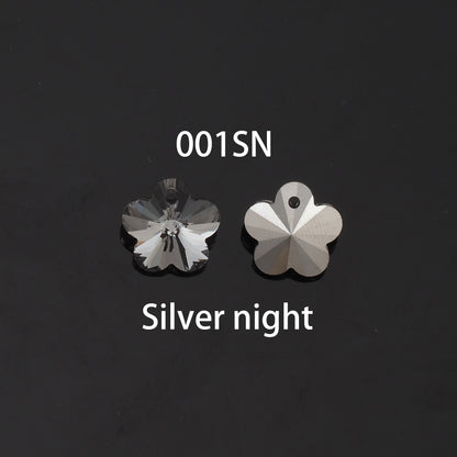 1pcs Flower Crystal Pendant Crystal AB Rhinestones for DIY Craft Jewelry Making Supply