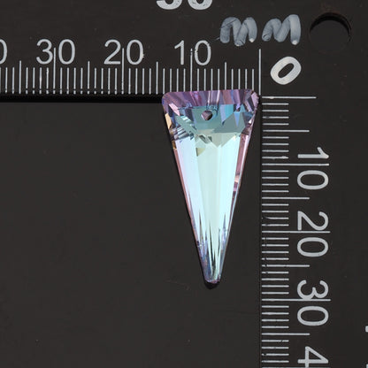 1pcs Triangle Crystal Pendant Crystal AB Rhinestones for DIY Craft Jewelry Making Supply