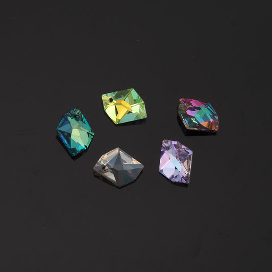 1pcs Geometry Crystal Pendant Crystal AB Rhinestones for DIY Craft Jewelry Making Supply