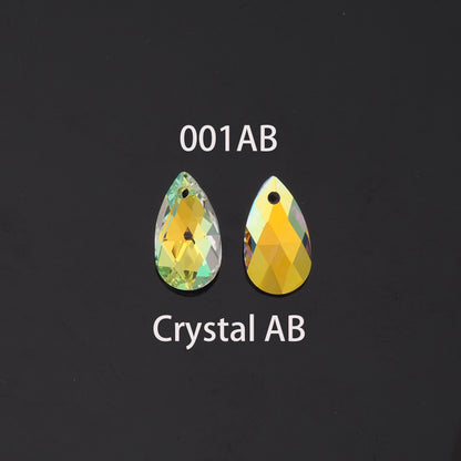 1pcs Teardrop Crystal Pendant Crystal AB Rhinestones for DIY Craft Jewelry Making Supply