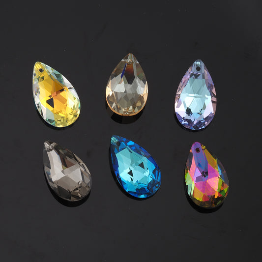 1pcs Teardrop Crystal Pendant Crystal AB Rhinestones for DIY Craft Jewelry Making Supply