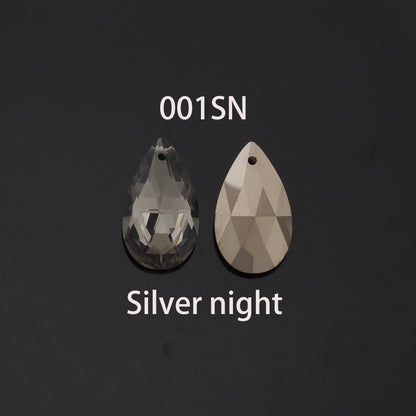 1pcs Teardrop Crystal Pendant Crystal AB Rhinestones for DIY Craft Jewelry Making Supply