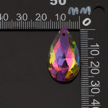1pcs Teardrop Crystal Pendant Crystal AB Rhinestones for DIY Craft Jewelry Making Supply