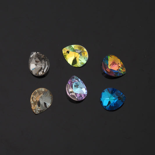 1pcs Teardrop Crystal Pendant Crystal AB Rhinestones for DIY Craft Jewelry Making Supply