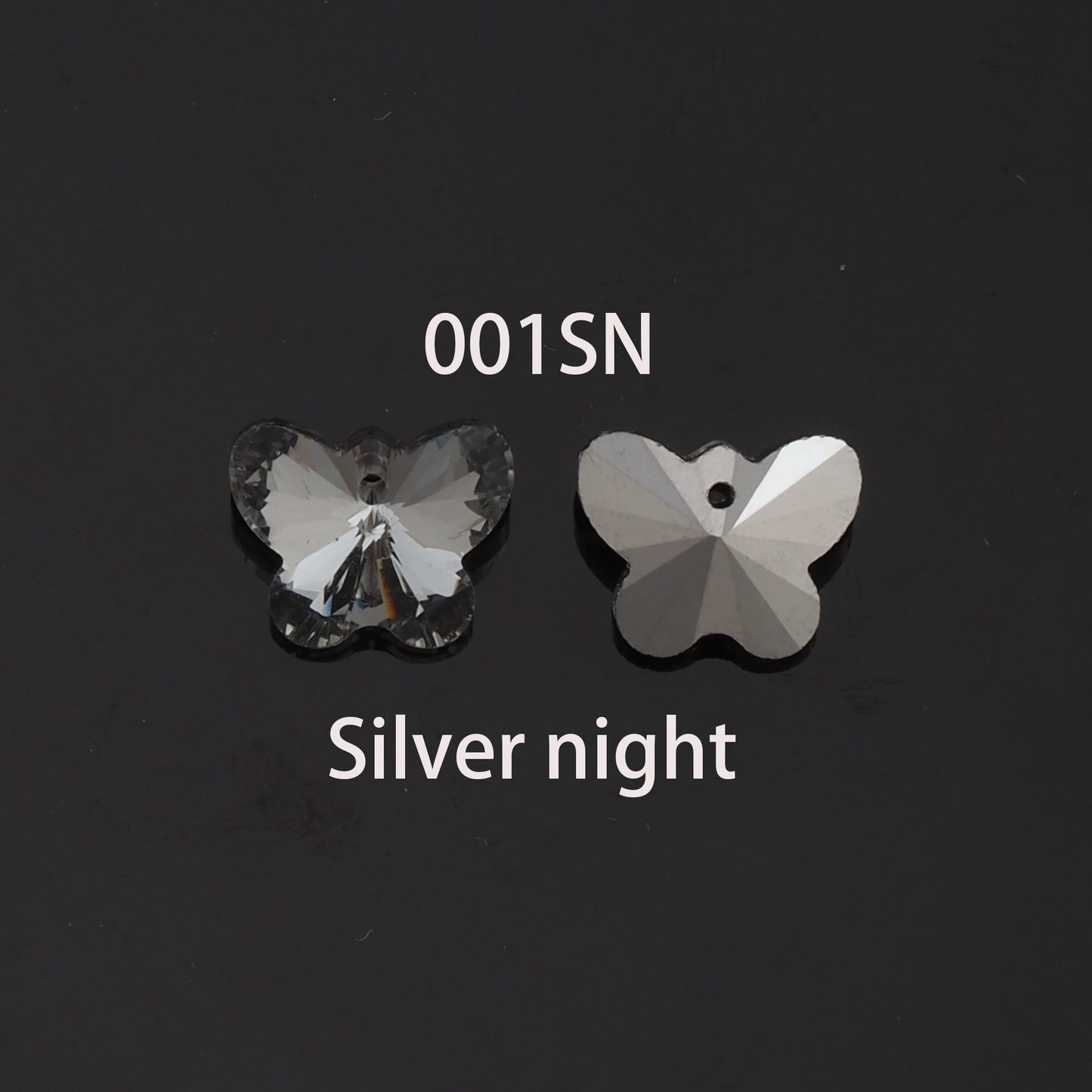 1pcs Butterfly Crystal Pendant Crystal AB Rhinestones for DIY Craft Jewelry Making Supply