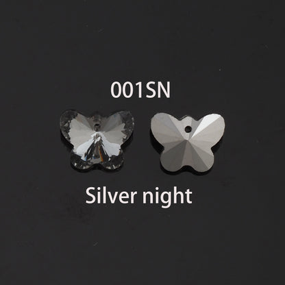 1pcs Butterfly Crystal Pendant Crystal AB Rhinestones for DIY Craft Jewelry Making Supply