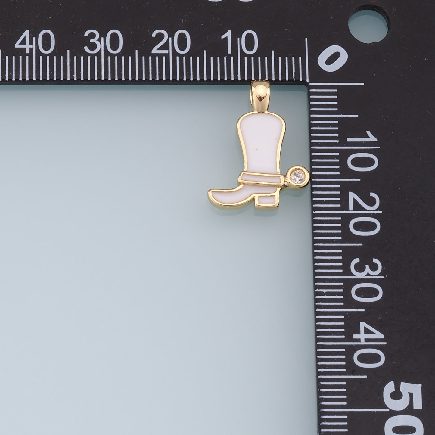 Gold Shoe Charms,18K Gold Filled Shoe Pendant,Shoe Charm Bracelet Necklace for DIY Jewelry Making Supply