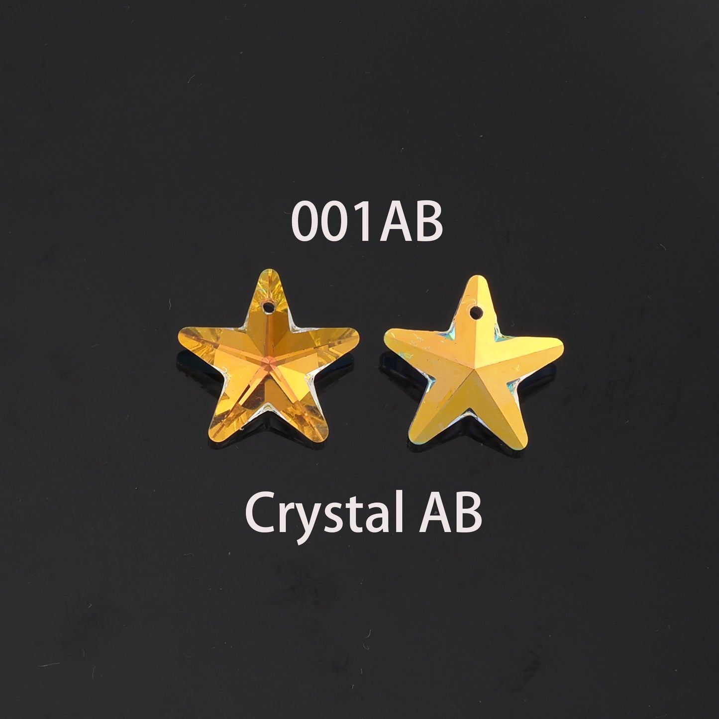 1pcs Star Crystal Pendant Crystal AB Rhinestones for DIY Craft Jewelry Making Supply