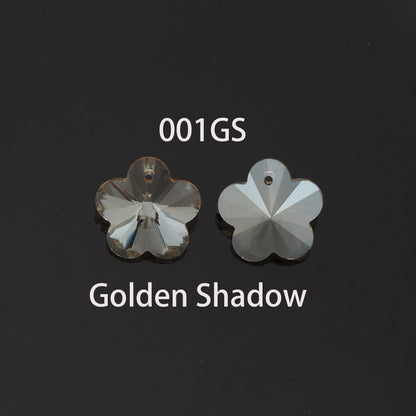 1pcs Flower Crystal Pendant Crystal AB Rhinestones for DIY Craft Jewelry Making Supply