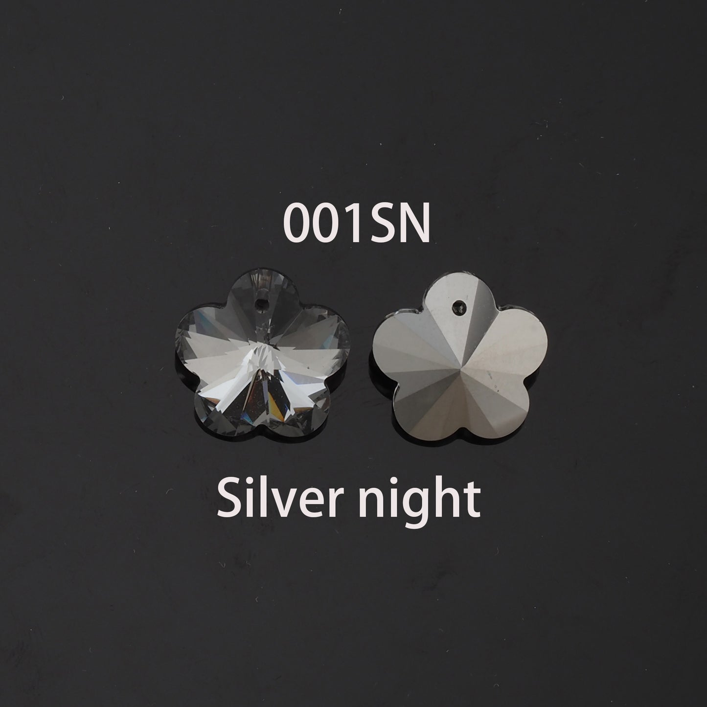 1pcs Flower Crystal Pendant Crystal AB Rhinestones for DIY Craft Jewelry Making Supply