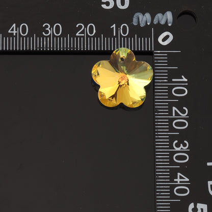 1pcs Flower Crystal Pendant Crystal AB Rhinestones for DIY Craft Jewelry Making Supply