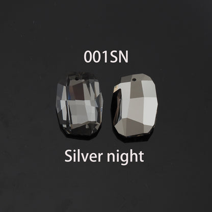 1pcs Oval Crystal Pendant Crystal AB Rhinestones for DIY Craft Jewelry Making Supply