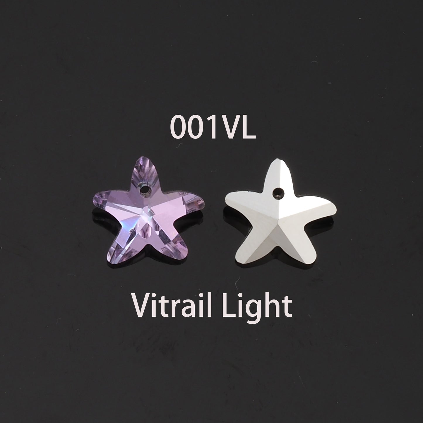 1pcs Starfish Crystal Pendant Crystal AB Rhinestones for DIY Craft Jewelry Making Supply