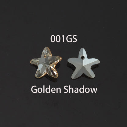 1pcs Starfish Crystal Pendant Crystal AB Rhinestones for DIY Craft Jewelry Making Supply