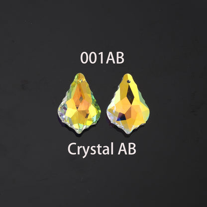 1pcs Maple Leaf Crystal Pendant Crystal AB Rhinestones for DIY Craft Jewelry Making Supply