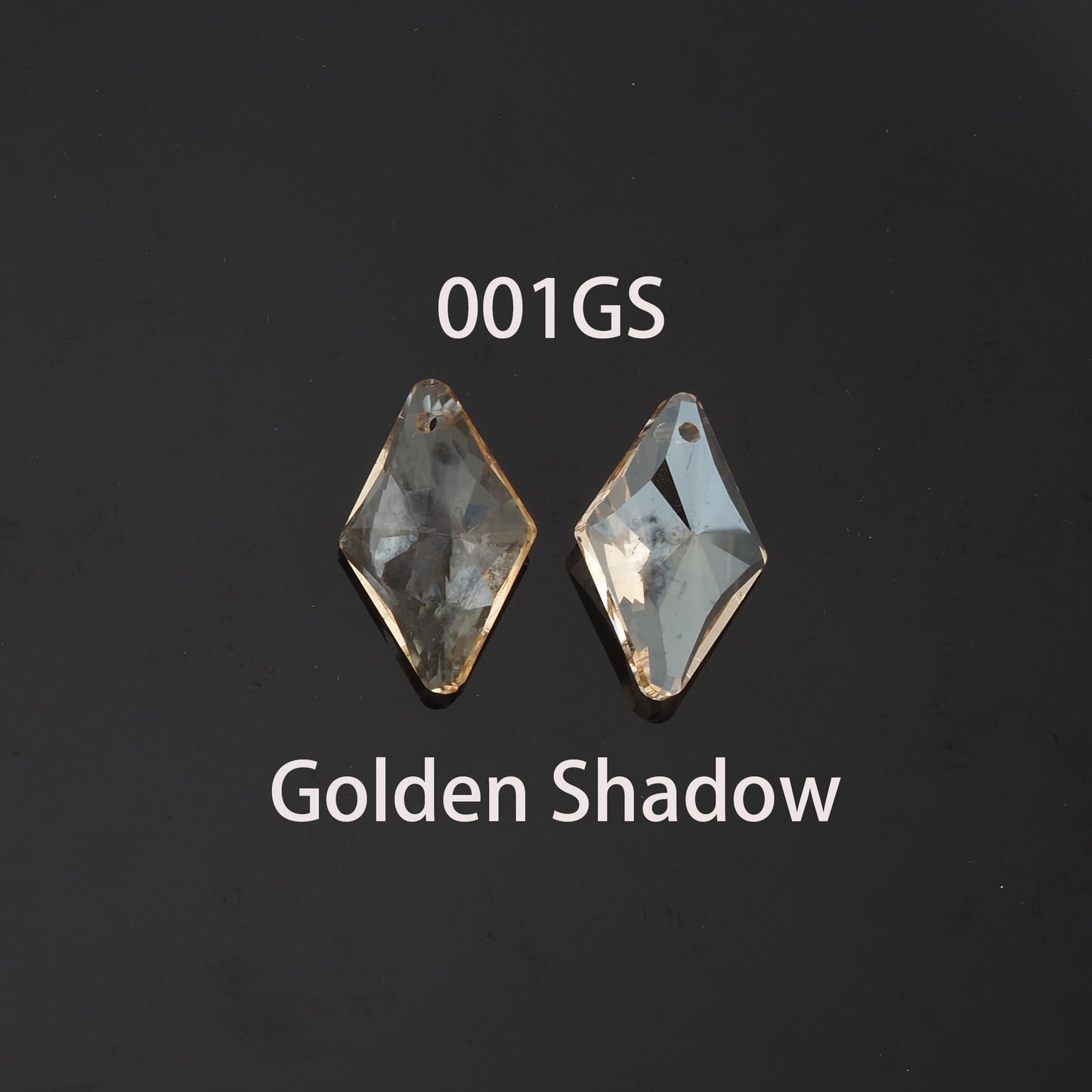 1pcs Rhombus Crystal Pendant Crystal AB Rhinestones for DIY Craft Jewelry Making Supply