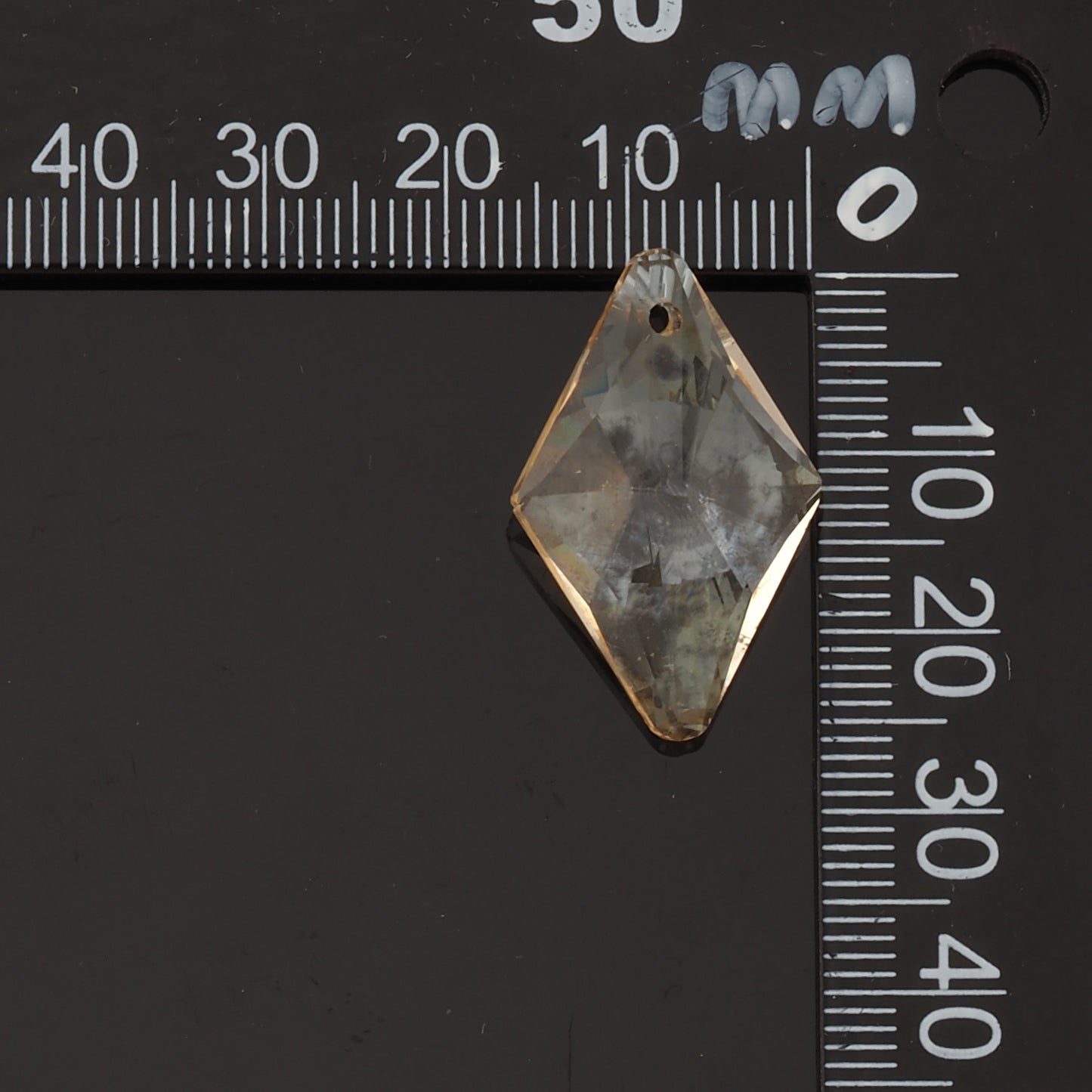 1pcs Rhombus Crystal Pendant Crystal AB Rhinestones for DIY Craft Jewelry Making Supply